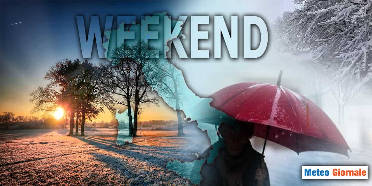 Meteo: Weekend, tra Sole, GELO e Neve in basso
