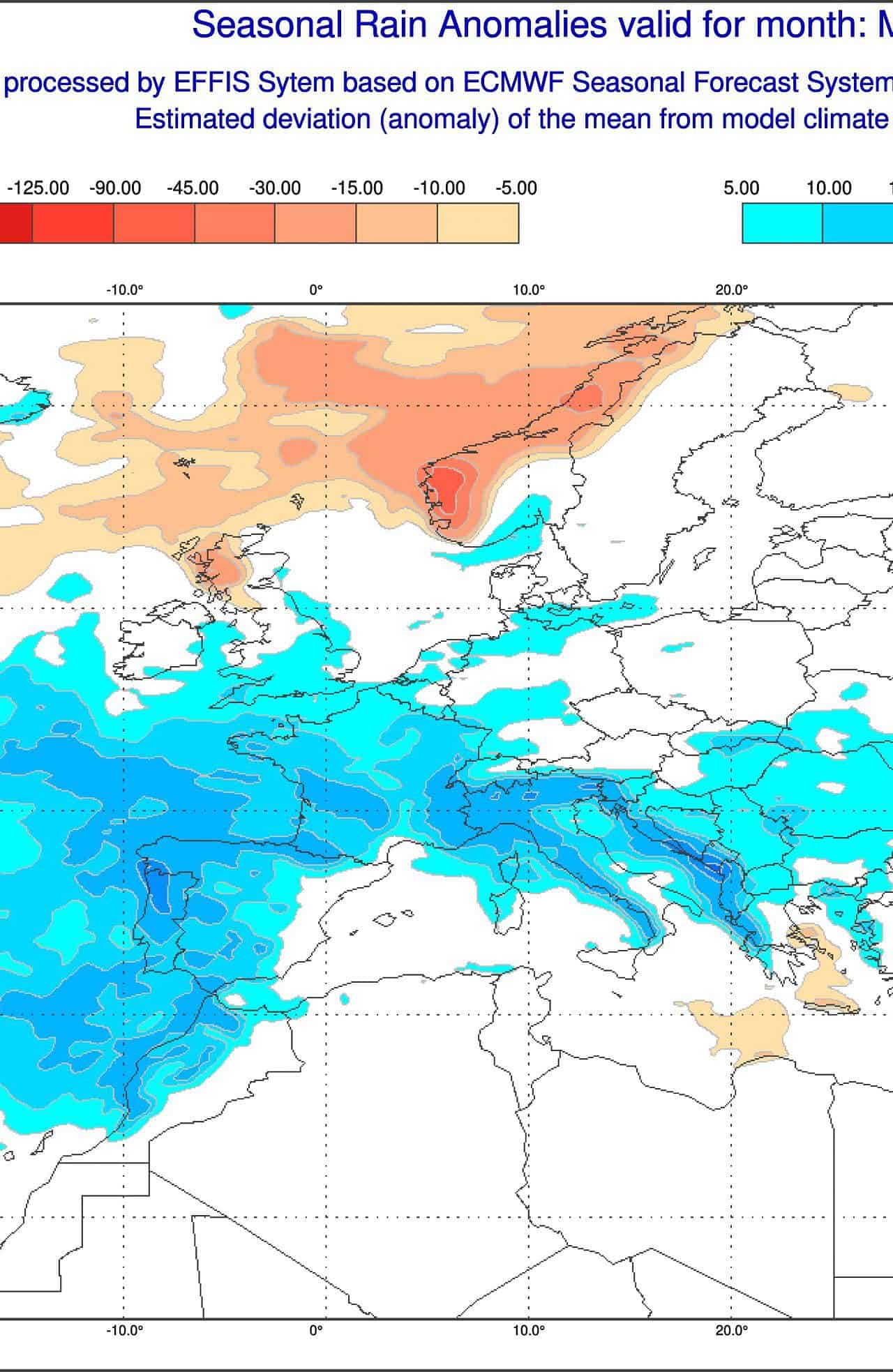 Centro Meteo Europeo, ecco che Marzo