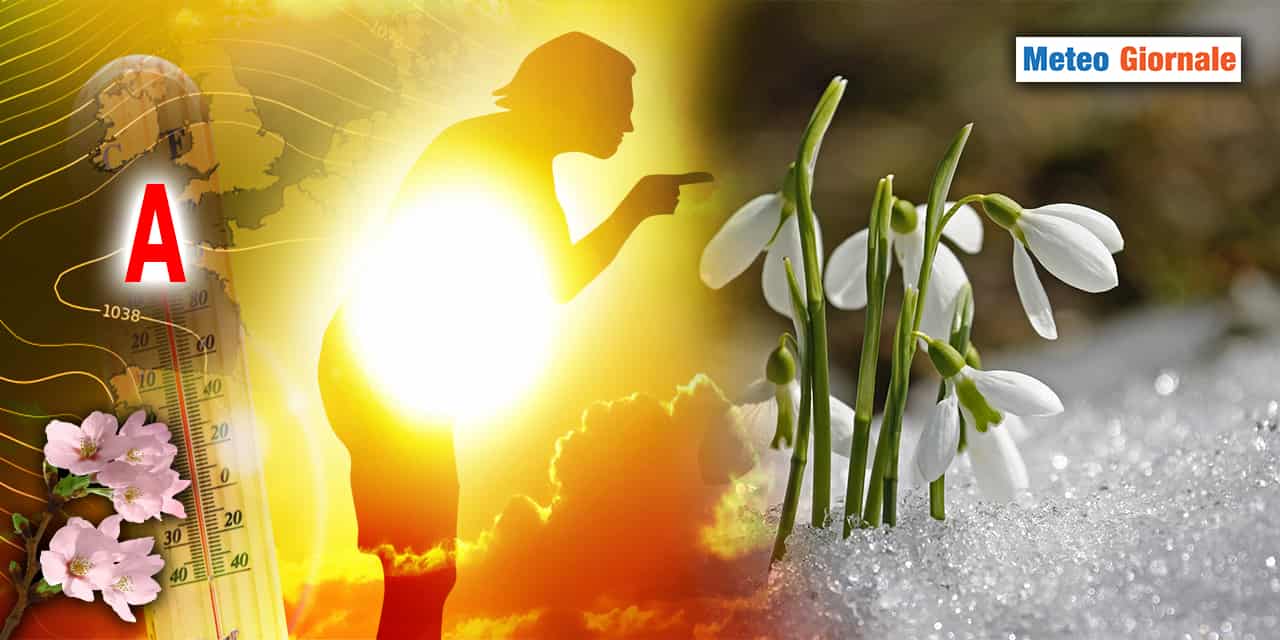 Meteo: L’anticiclone minaccia l’Inverno, nell’aria profumo di Primavera