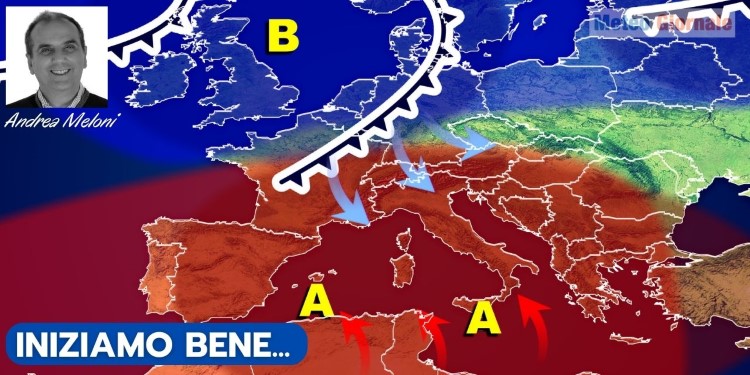 Meteo: compare in Inverno la “rabbiosa” Alta Pressione d’Estate che anticipa il peggio del Freddo