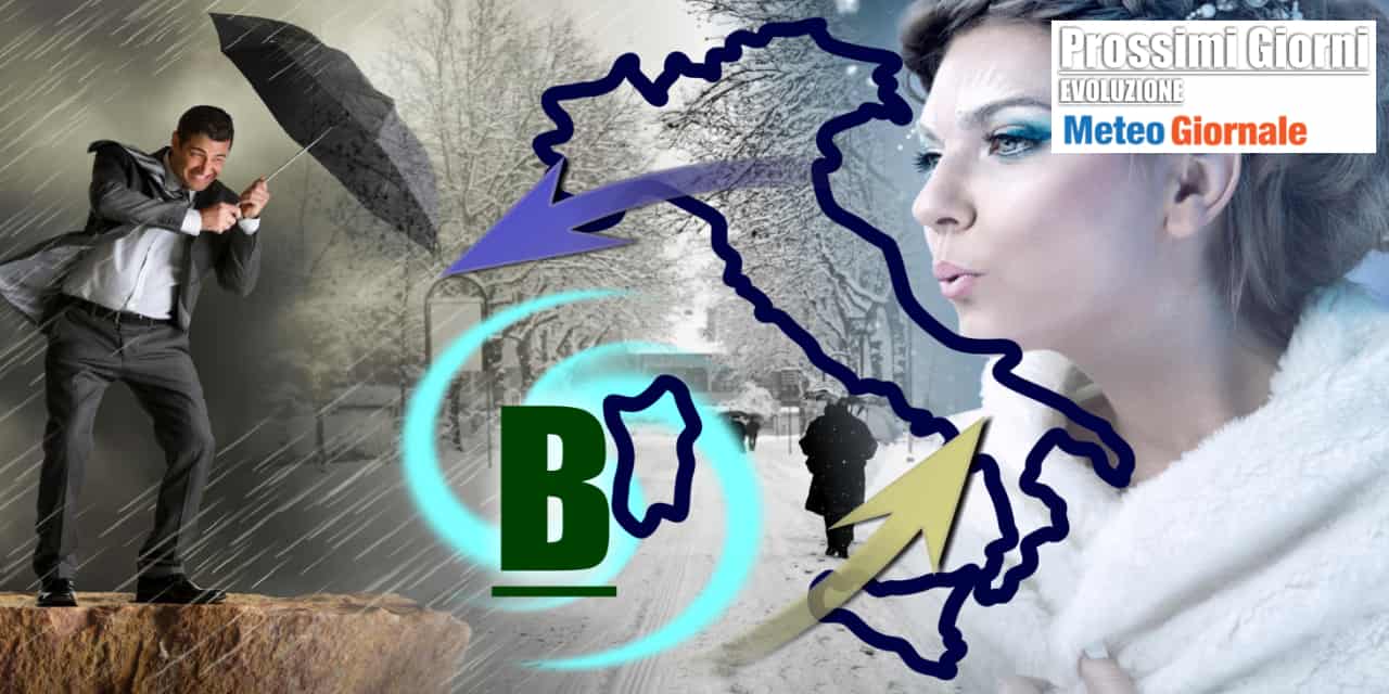 Vortice sull'Italia per tutta la settimana