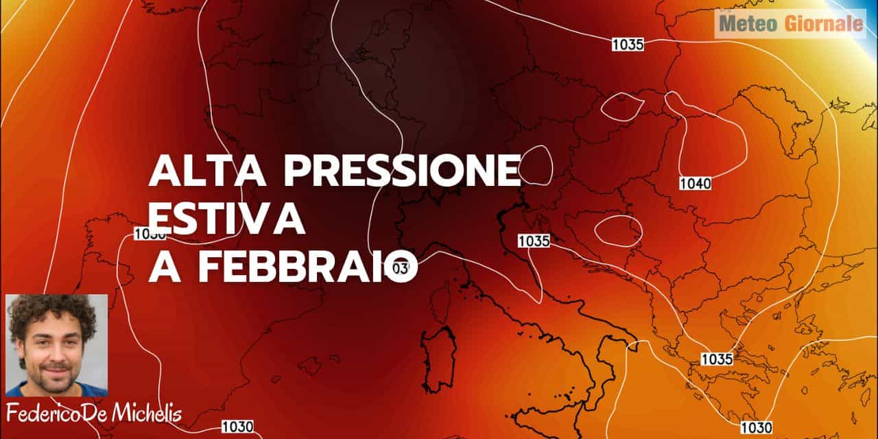 de michelis meteo alta pressione estiva