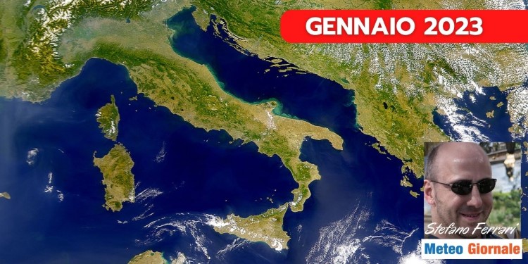 Meteo di Gennaio 2023, più freddo del normale dai dati satellitari