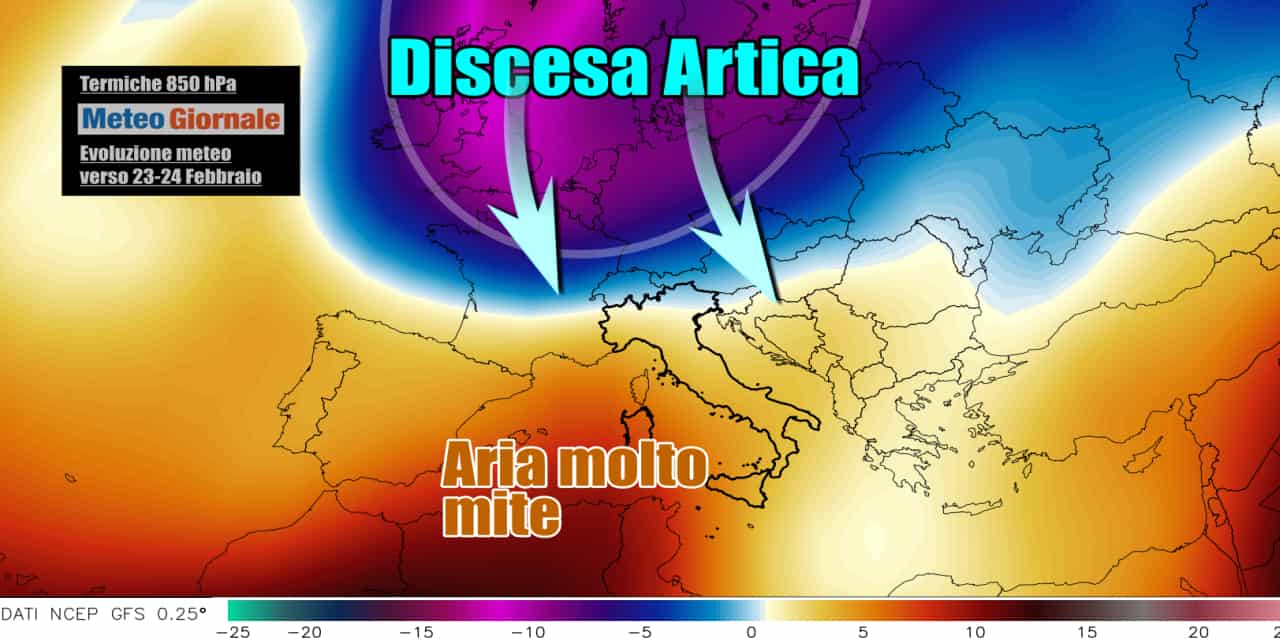 Meteo: cambia tutto, torna l’Inverno prima del previsto con freddo e neve