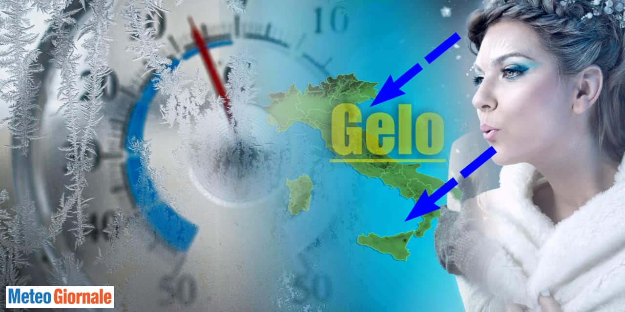Gelo dalla Russia anticipa le mosse e dal weekend dilagherà verso l'Italia