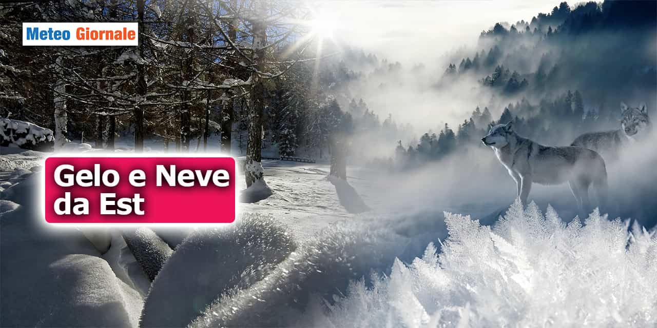 Febbraio è il mese migliore per il gelo e la neve che vengono dall’est