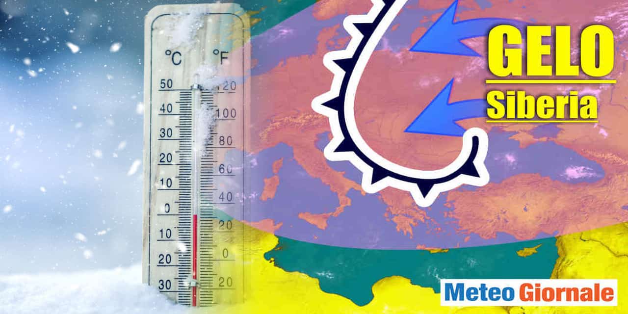 Il grande freddo potrebbe puntare anche l'Italia