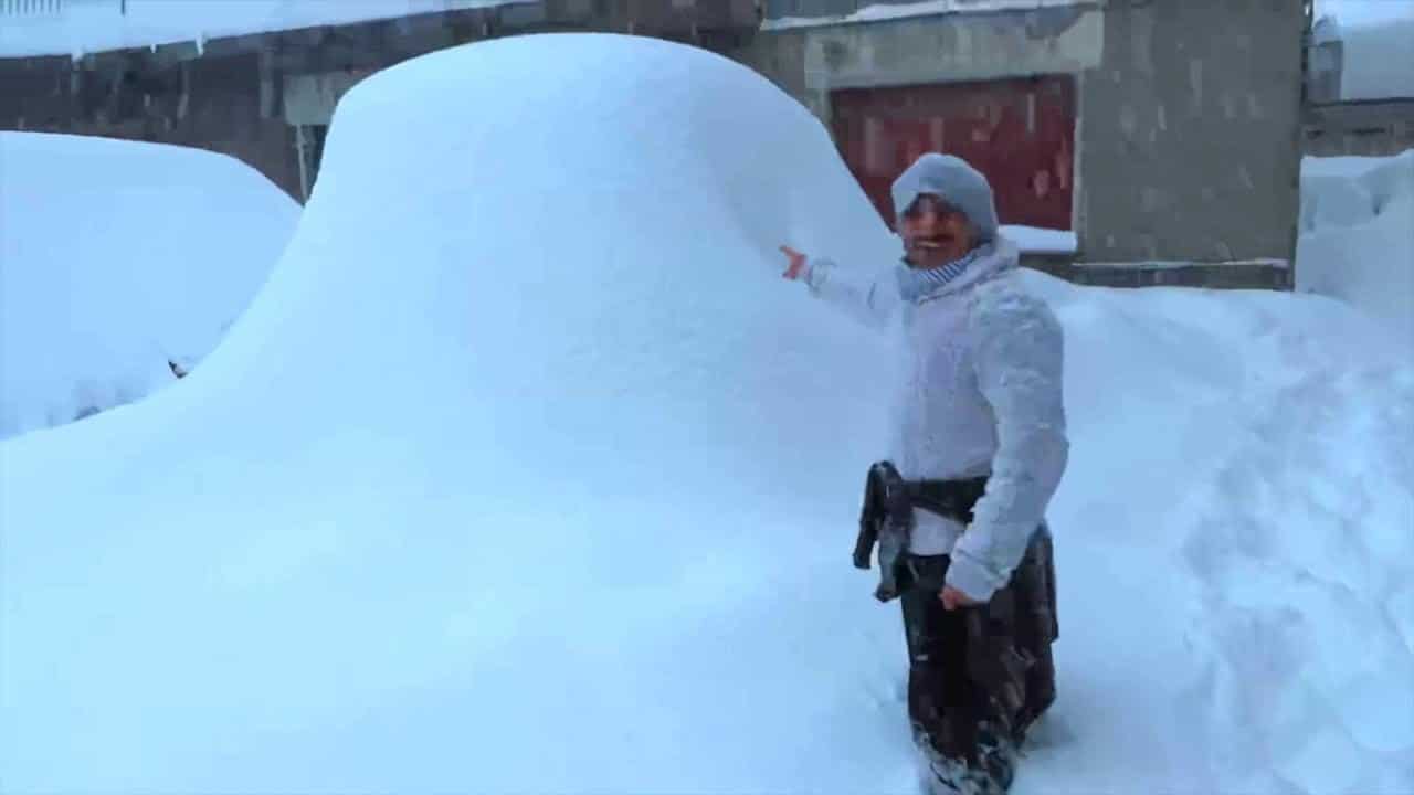 Mari italiani infestati da cicloni mediterranei, con tempeste di neve