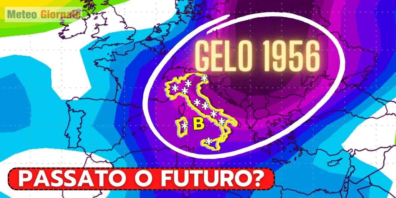 meteo e grande gelo 1956 8 febbraio