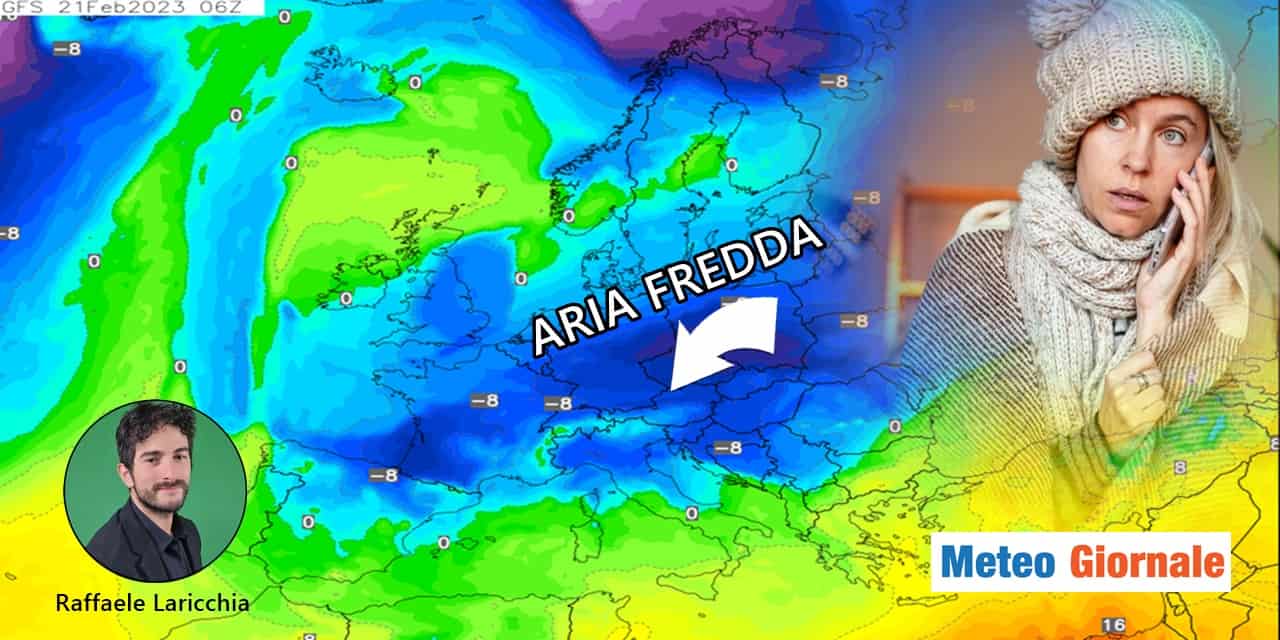 Meteo, irruzione molto fredda entro fine febbraio, dove colpirà?
