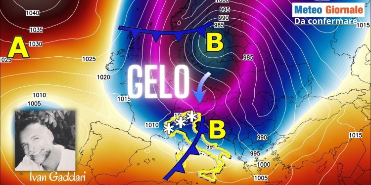 Meteo 15 giorni ribaltato dal ritorno dell’Inverno