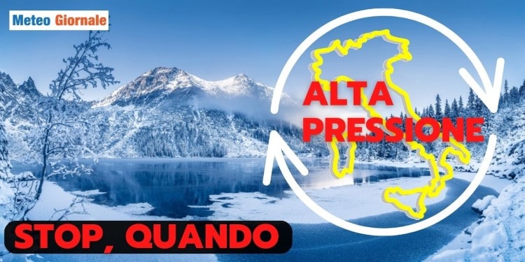 Meteo: Anticiclone di San Valentino, ecco quanto durerà