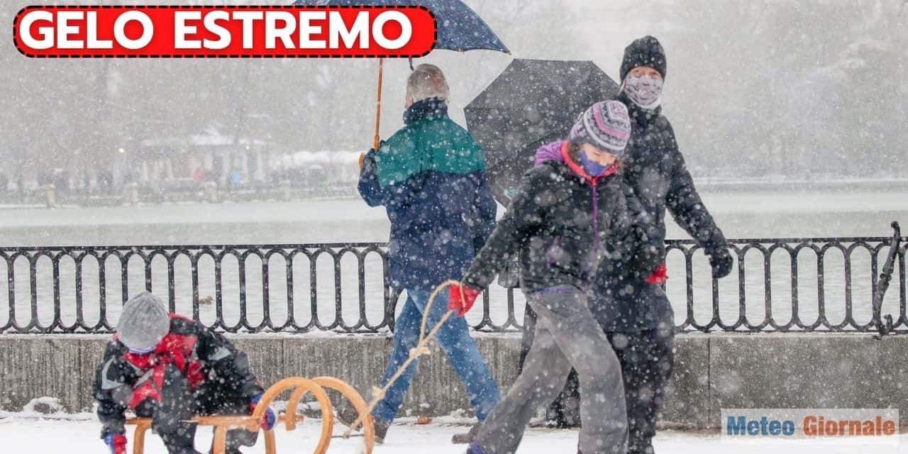 meteo grande gelo 1956 19 febbraio al Centro Sud