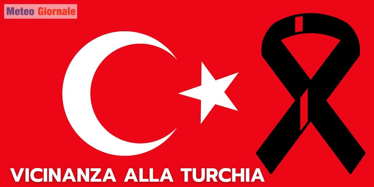 Terremoto TURCHIA, vicinanza dall’Italia al popolo turco