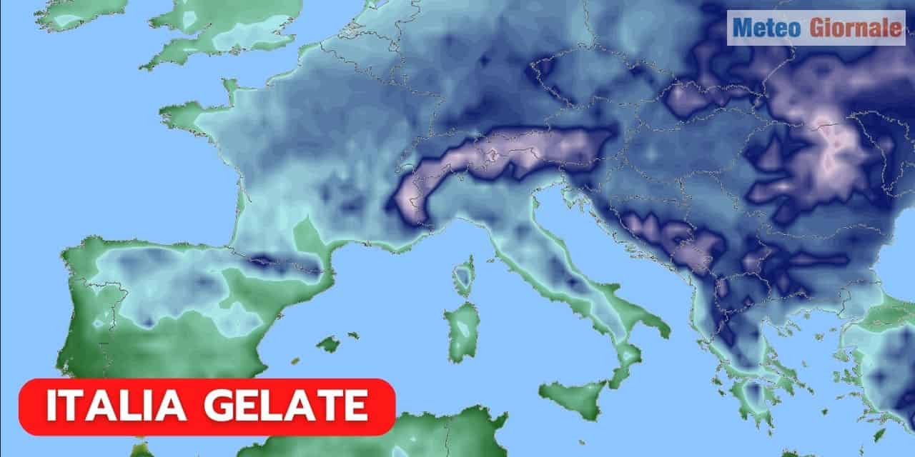 Meteo Italia: gelate diffuse su gran parte del Paese