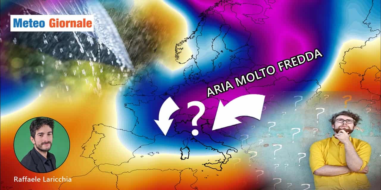 Meteo, week-end con maltempo e grosse differenze di temperatura in Italia