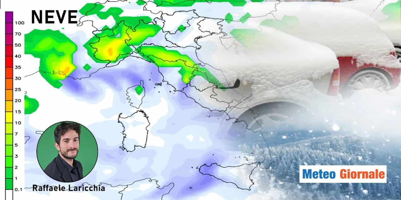 Meteo, vortice in arrivo domenica. Ci sarà anche neve in pianura!