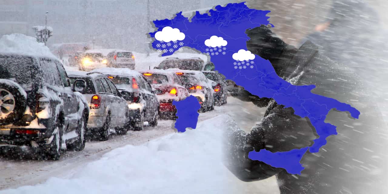 Neve possibile anche in pianura, ma con fenomeni più localizzati