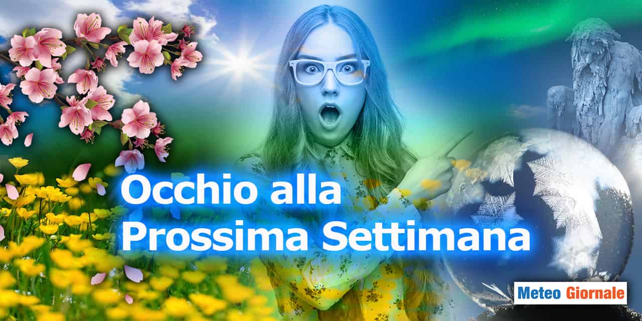 Meteo: Domenica primaverile, ma attenzione alla prossima settimana