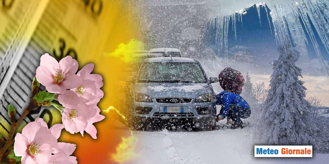 Meteo: Gelo e tanta Neve, ma dietro l’angolo c’è l’Alta pressione