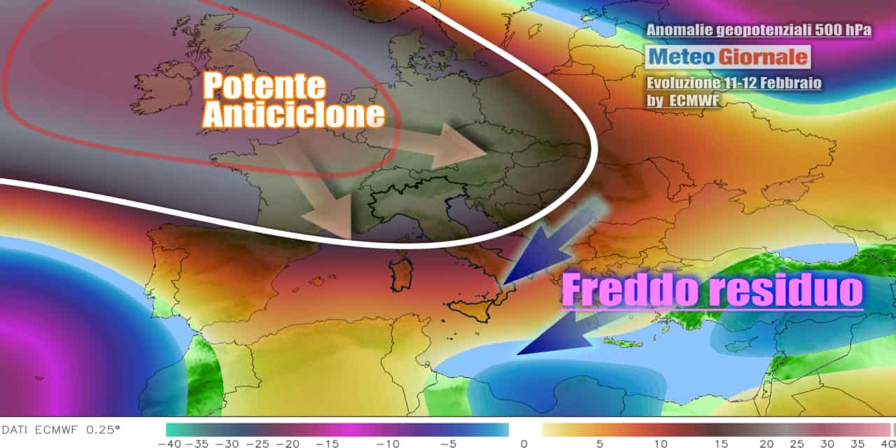 Meteo weekend: ecco l’improvviso stravolgimento, Febbraio cambierà passo