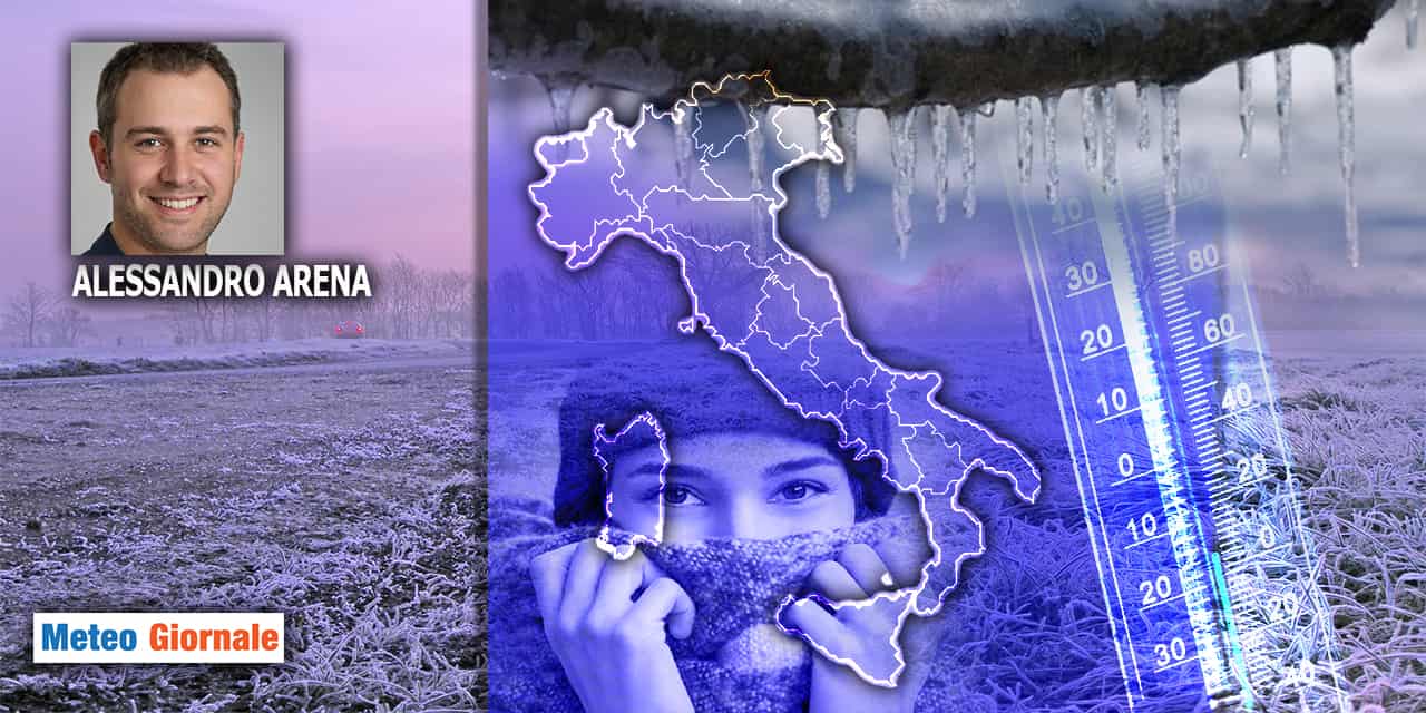 temperature crollo verticale meteogiornale 250223