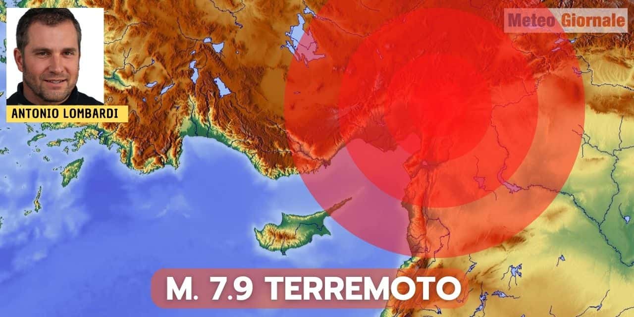 Cataclisma, un TERREMOTO di magnitudo 7.9 ha scosso la Turchia. Allarme tsunami in Italia rientrato