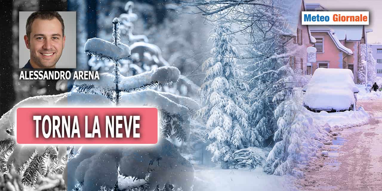 torna la neve meteogiornale 230223