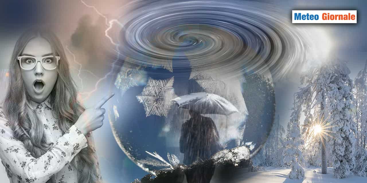vortice polare impazzito meteogiornale 030223