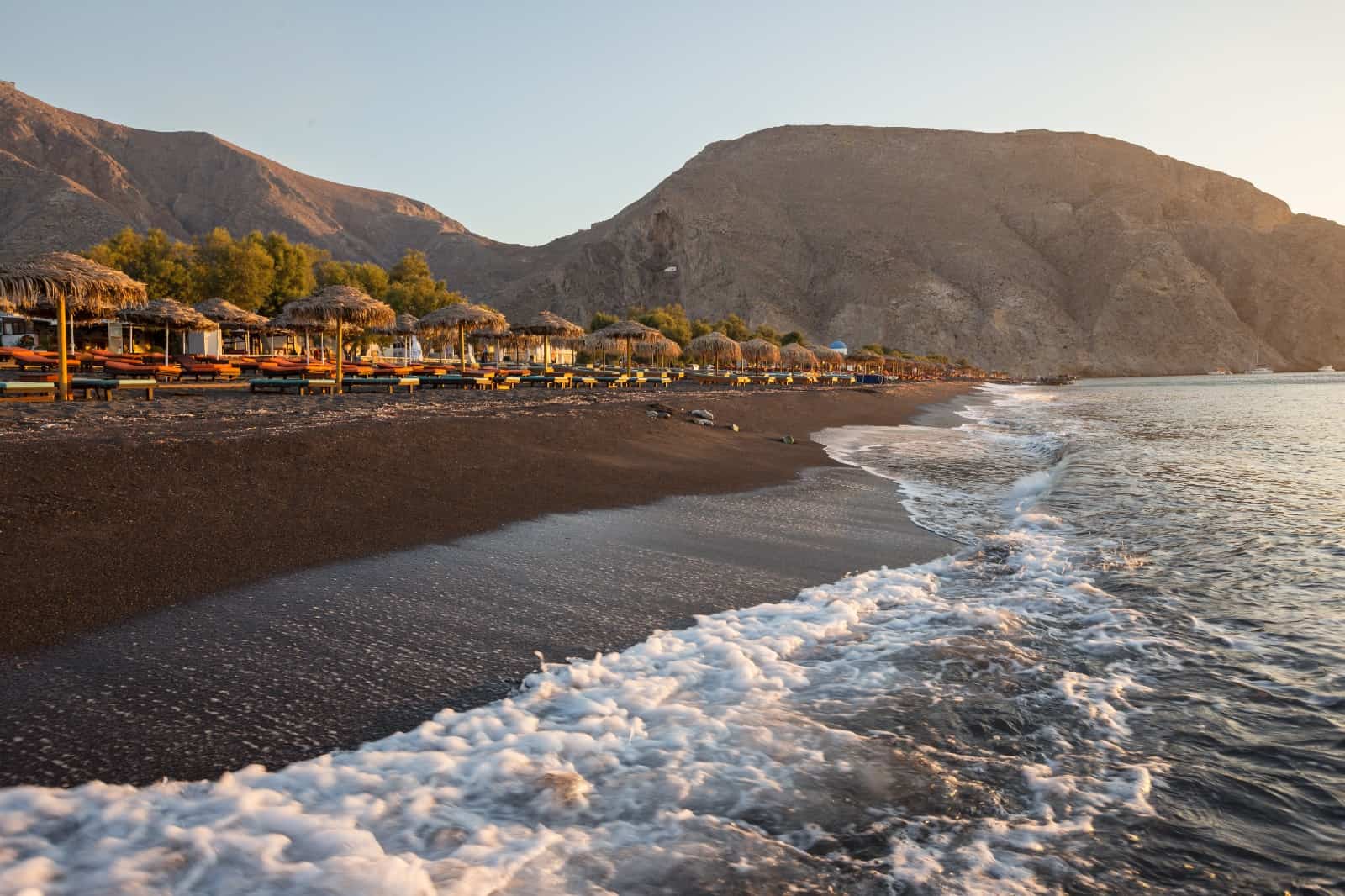 Kamari santorini grecia