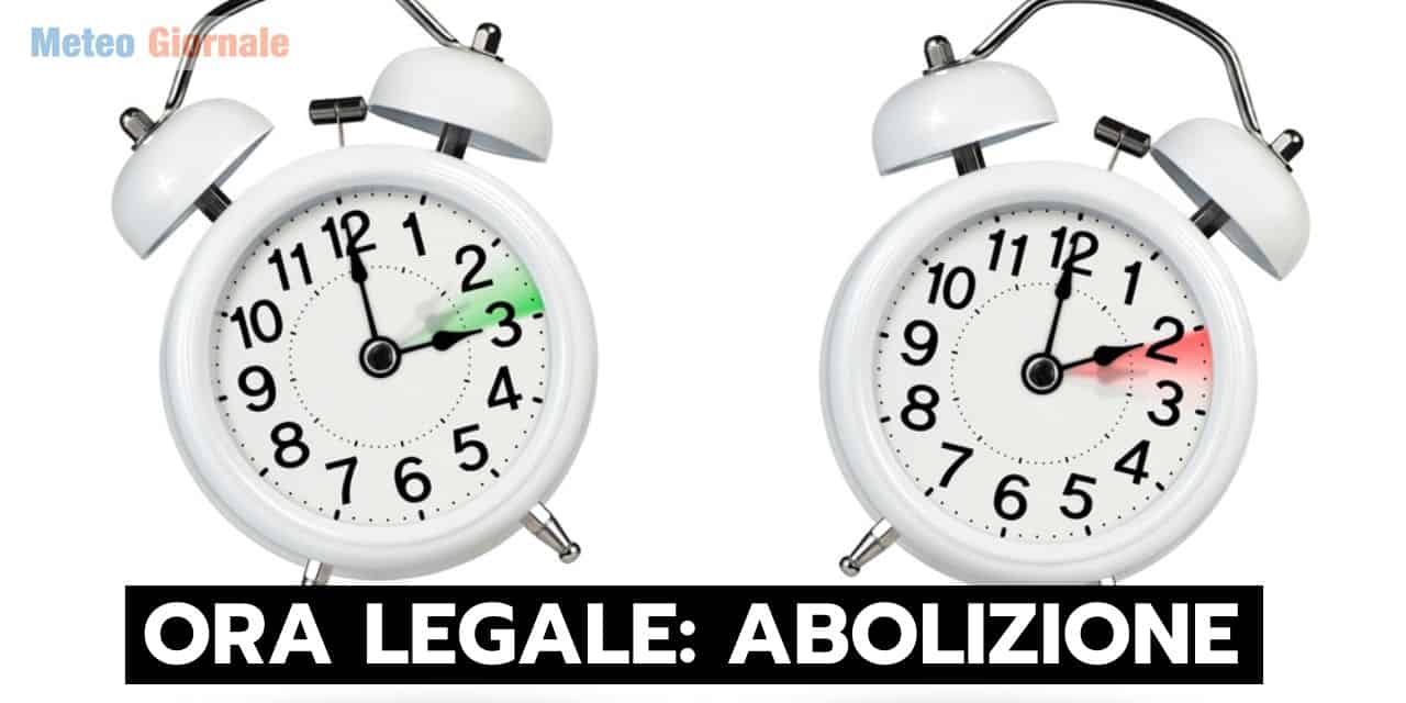 Ora legale, abolizione