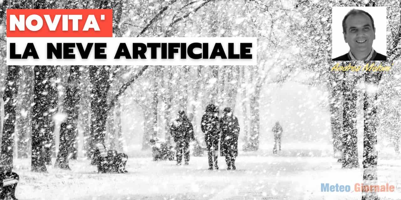 Meteo, non nevica, in Cina e non solo, producono la neve artificiale dal cielo