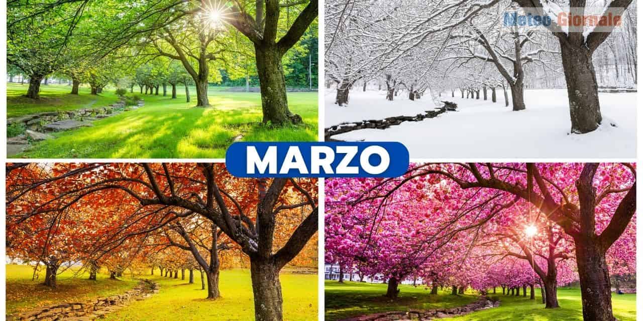 Meteo di Marzo, gelo e neve tardivo