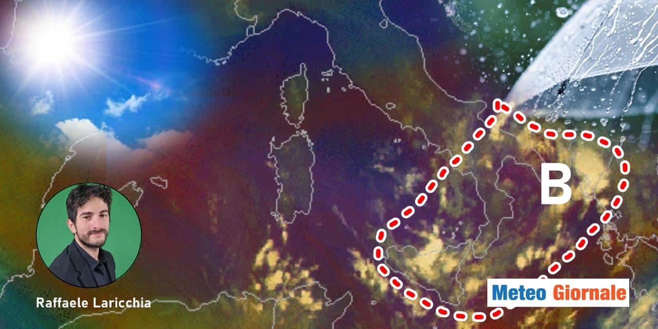 Meteo: le ultime piogge al sud, poi cambia tutto!
