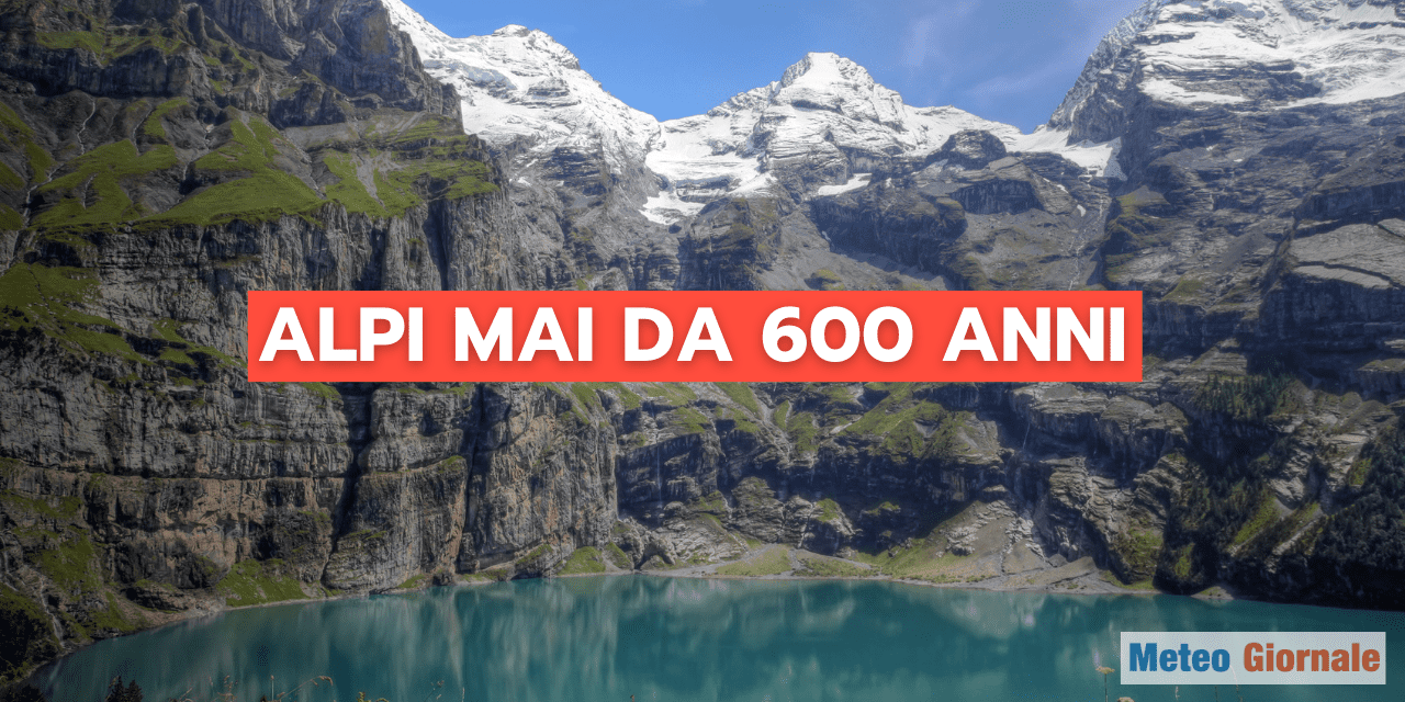 Alpi senza neve: mai così poca da 600 anni! Il grido di allarme