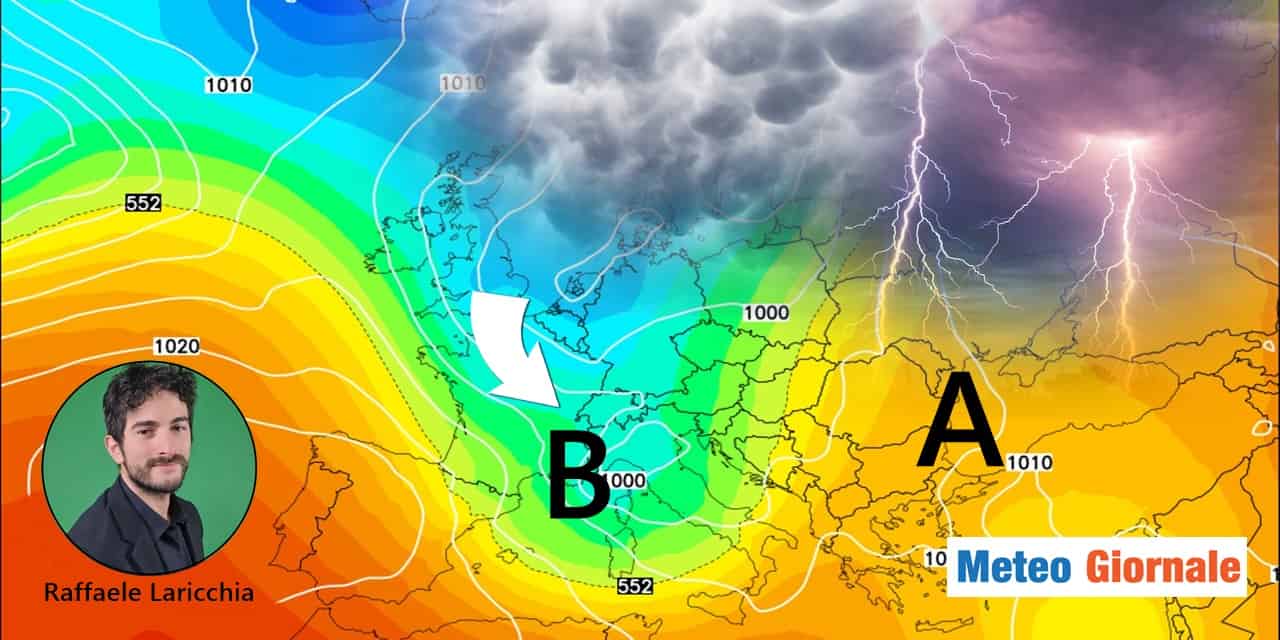 Meteo: ultima settimana di Marzo con la depressione da ovest!