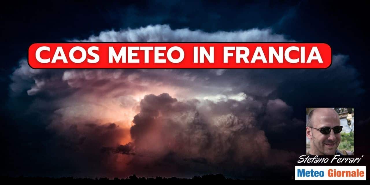 METEO: ondata di maltempo in Francia, grandi nevicate sulle Alpi, caldo sulle coste mediterranee