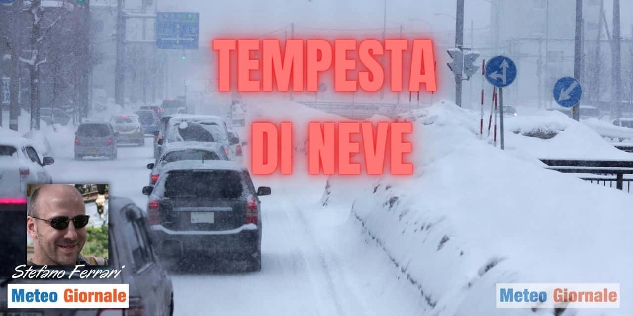 ferrari meteo giornale tempesta di neve 00321556