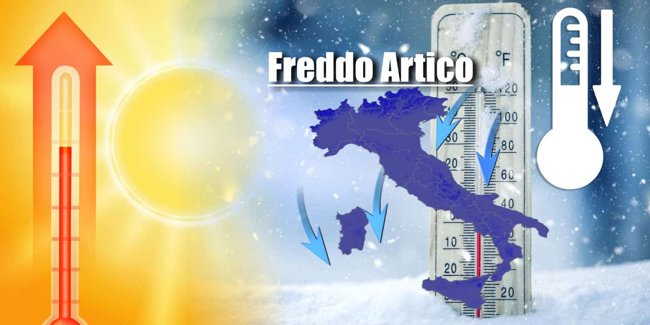 Meteo: dal caldo anomalo al crollo delle temperature, clamoroso ribaltone