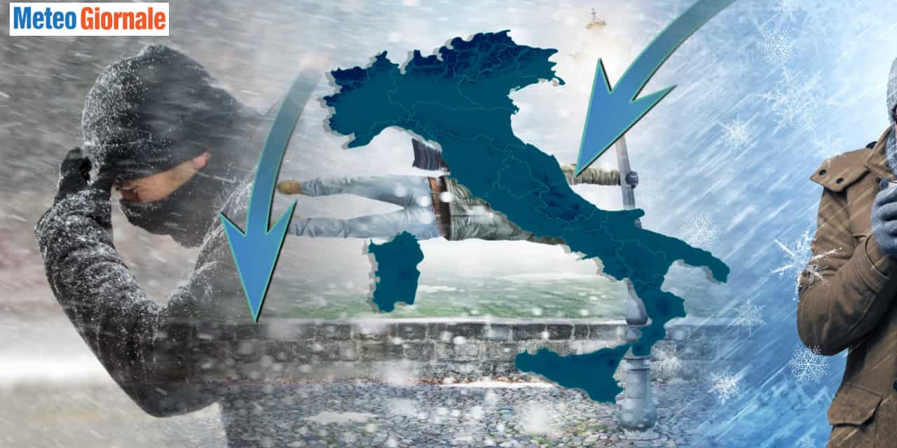 Freddo e crollo delle temperature, con neve a quote basse ad inizio Aprile
