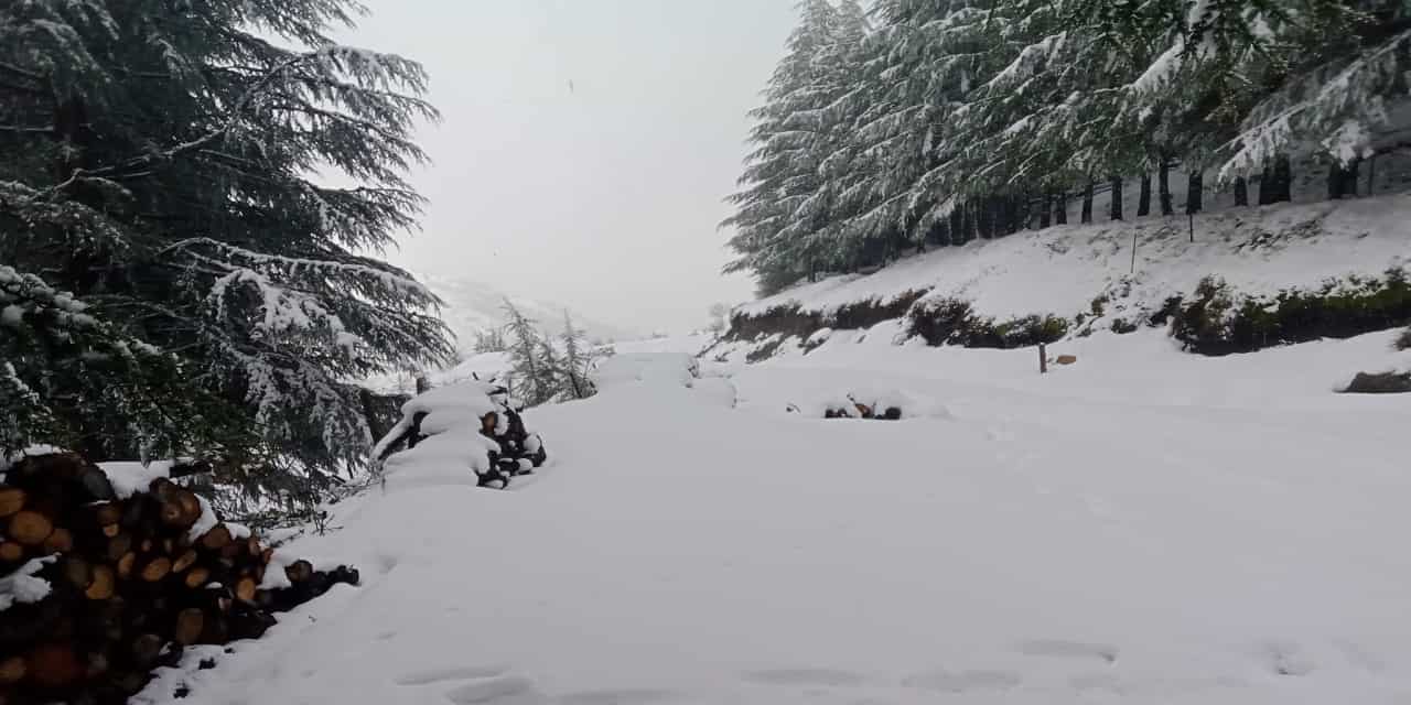Tanta neve sui monti sardi più alti