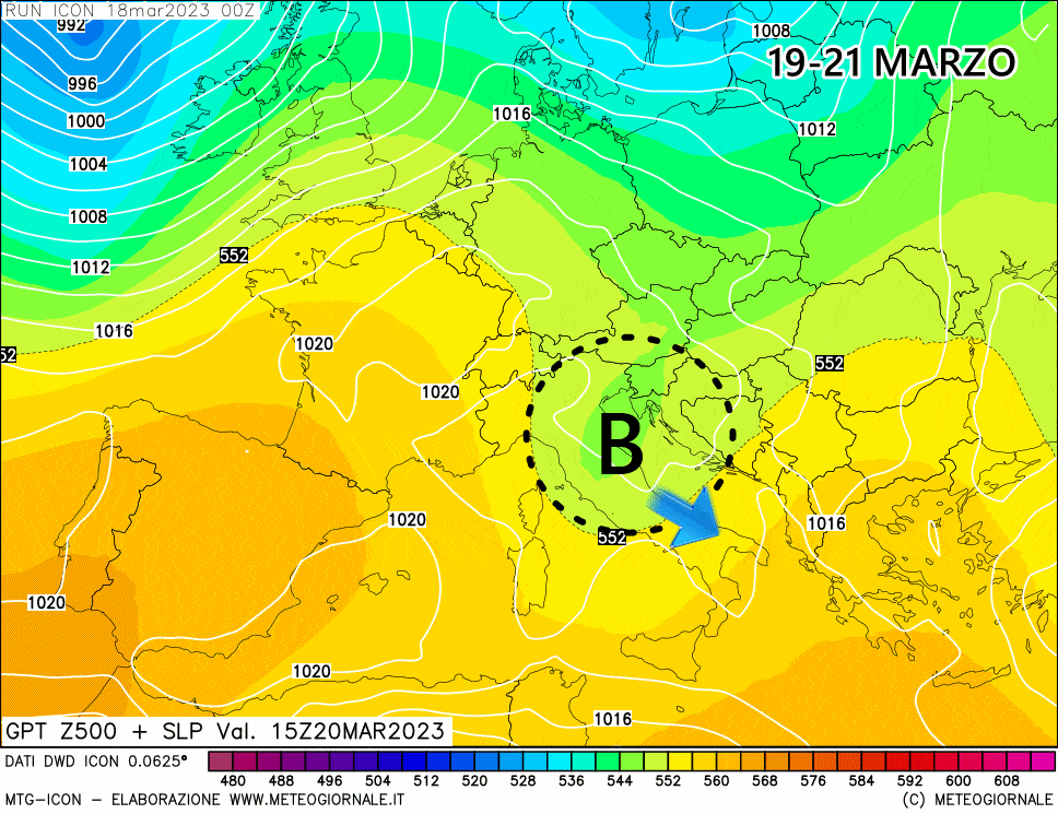 goccia fredda maltempo inizio settimana