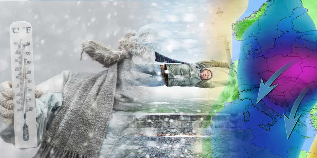 Meteo invernale sull'Italia