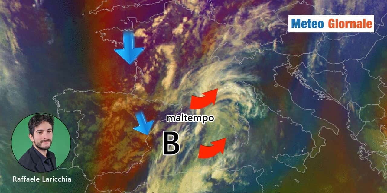Meteo: aumentano le nubi, perturbazione IN ARRIVO