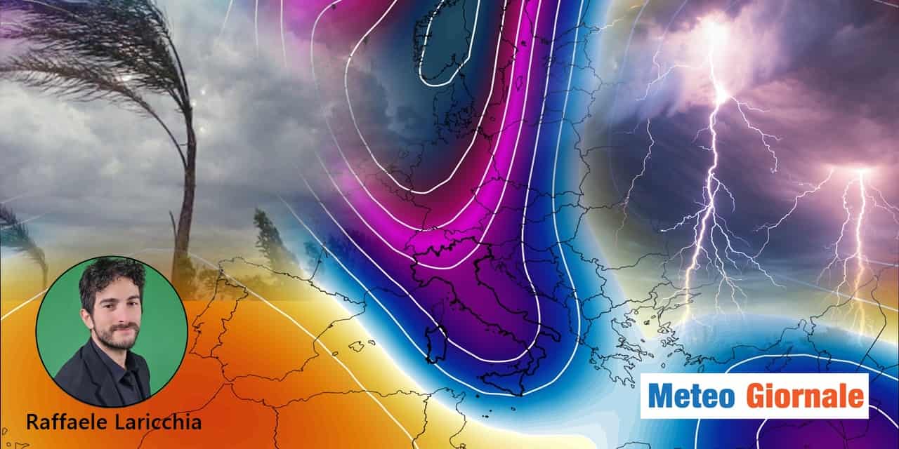 meteo allerta temporali vento forte freddo