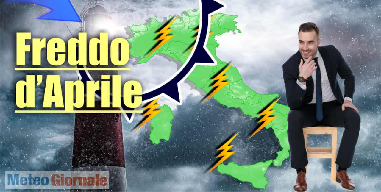 Meteo: aria polare in rotta sino all’Italia. Tornerà al neve sino a quote medio basse