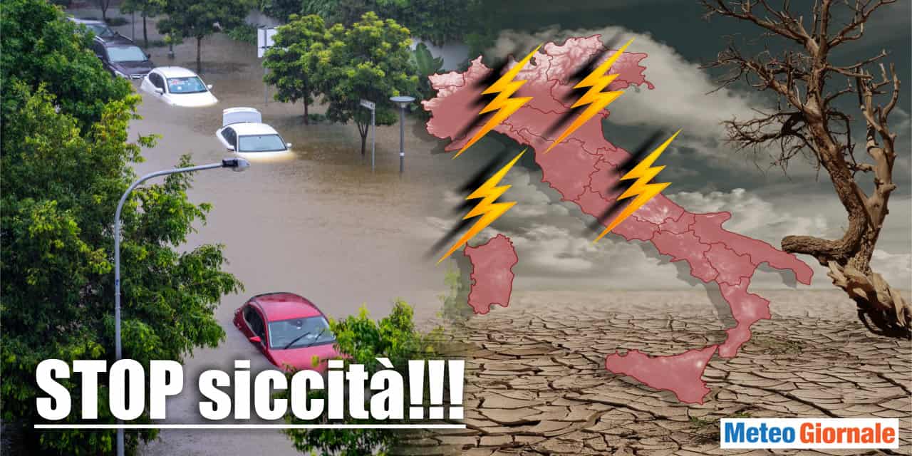 Italia, stop siccità: NAO favorevole con il ritorno di El Niño