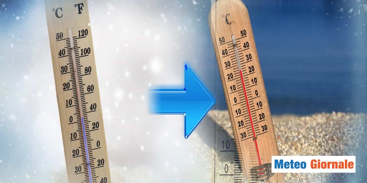 Meteo: su e giù delle temperature in pochi giorni, gli sbalzi di Primavera