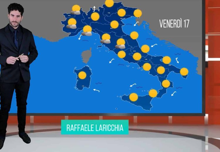 Meteo domani, le previsioni per venerdì 17 marzo! 29 Meteo domani, le previsioni per venerdì 17 marzo!