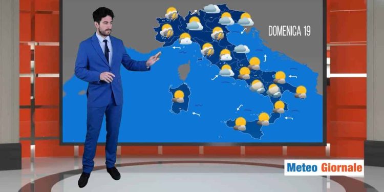 Meteo domani, ritornano acquazzoni e temporali 13 Meteo domani, ritornano acquazzoni e temporali